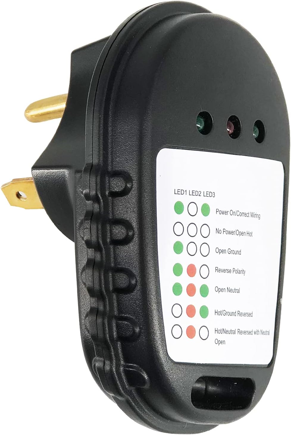 30 Amp RV Surge Protector with LED Indicator Light, Pack of 2 H248