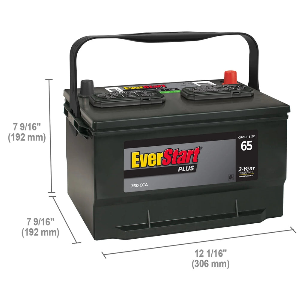 Lead Acid Automotive Battery Group Size 65 12 Volt 750 CCA J888902