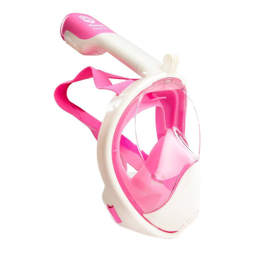 Pink Full Face Diving Snorkel Mask R744