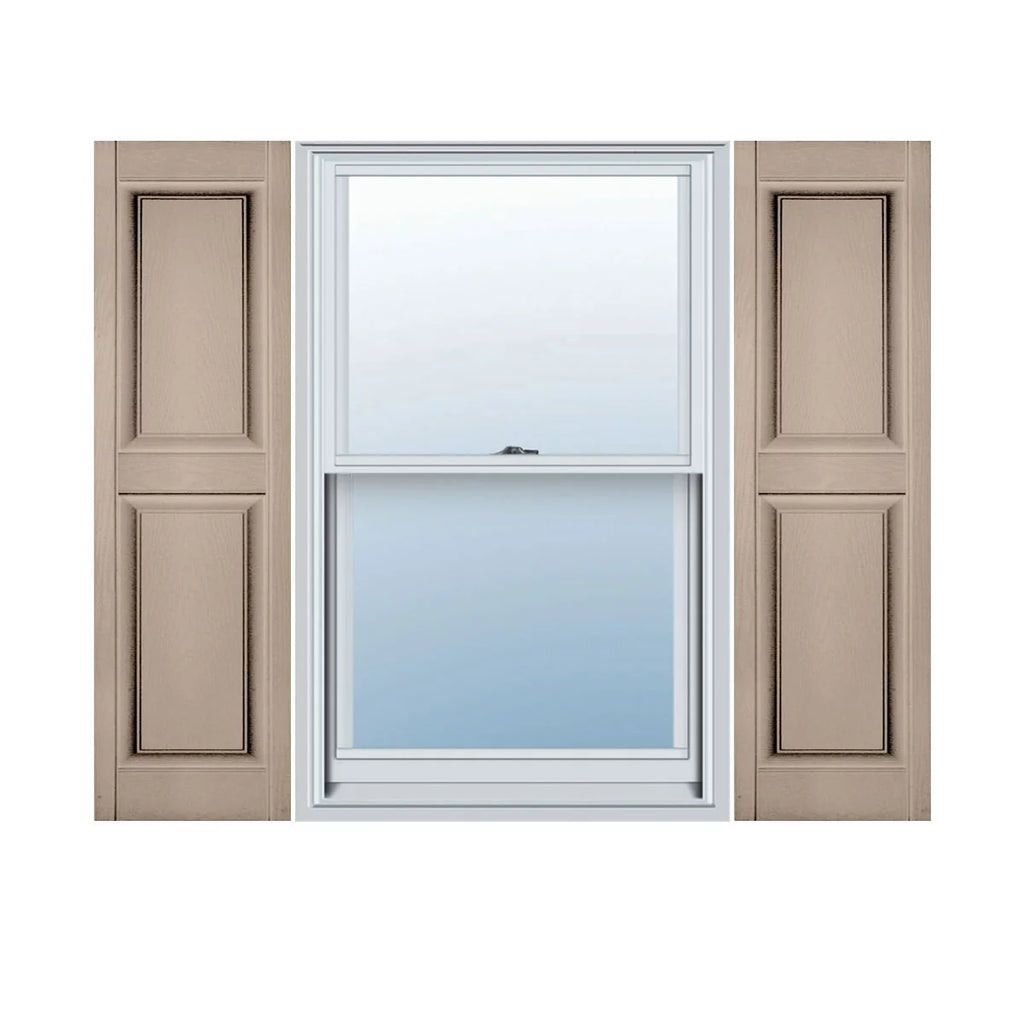 Vinyl Double Panel Shutters G3218