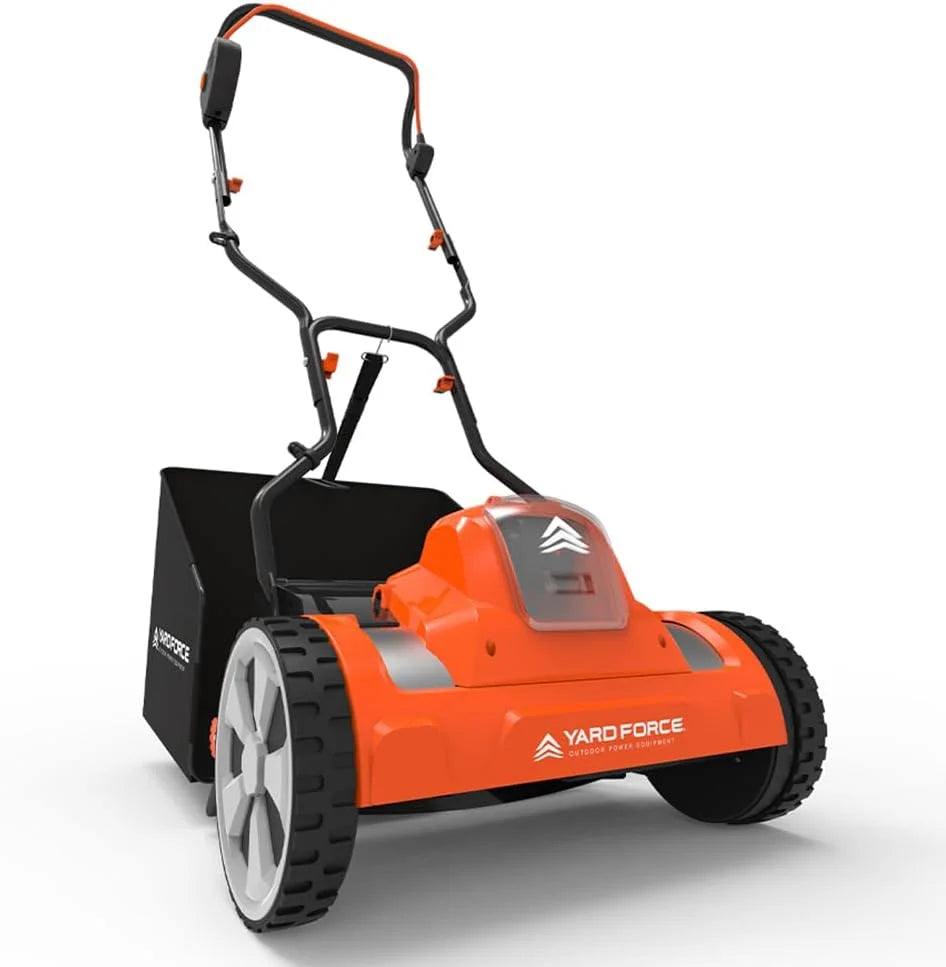 15-inch Cordless Reel Mower with Grass Collection Bag N15008