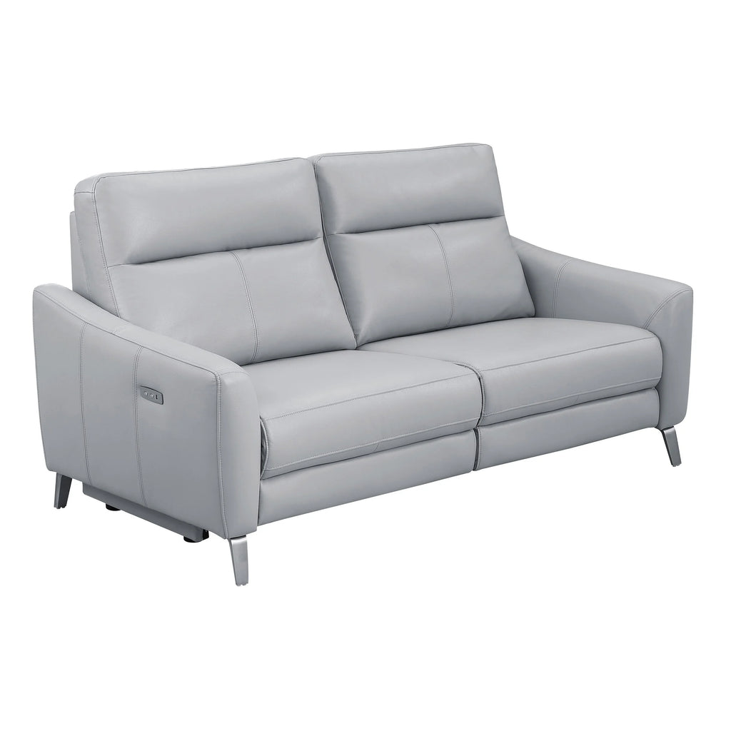 Blue 3-piece Power Reclining Living Room Set Q7368