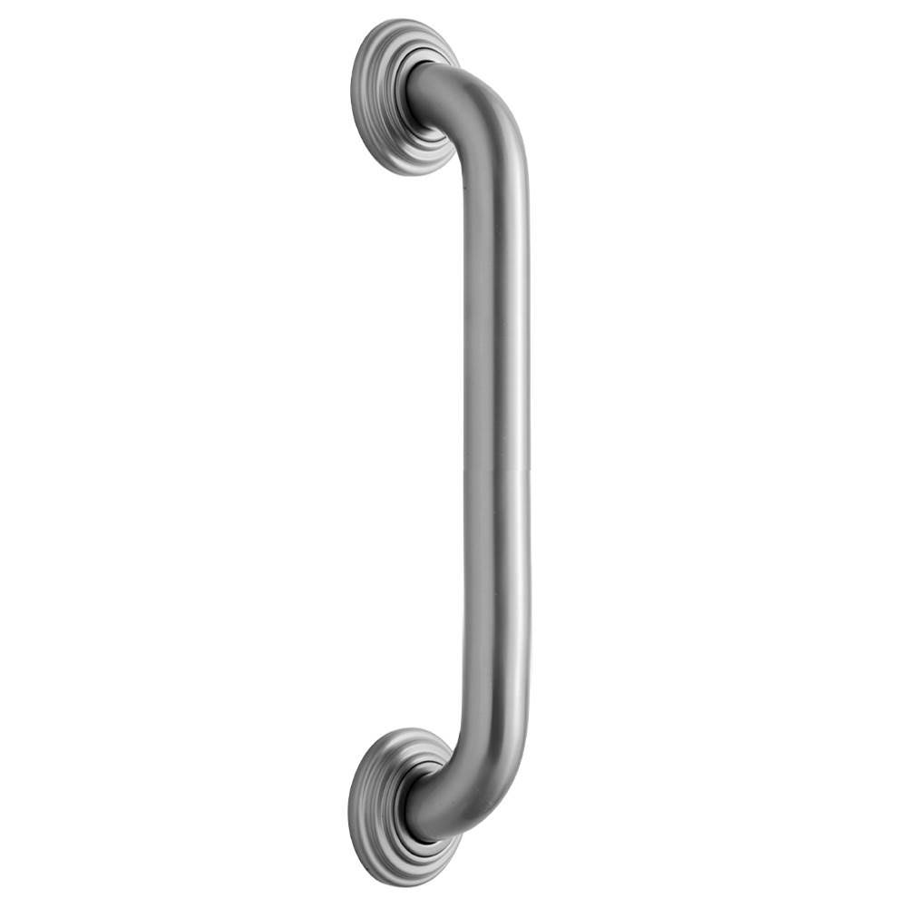 Satin Brass 36x22 Grab Bar with Traditional Round Flange A485180