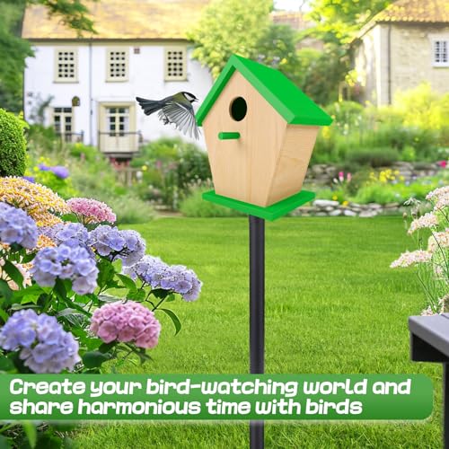 68in Adjustable Heavy-Duty Bird Feeder Pole with 5 Prong Base T518