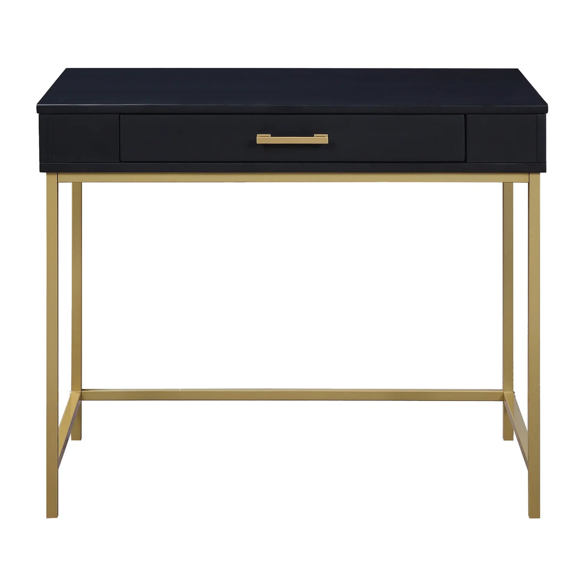 36" Contemporary Wood Writing Desk B1996