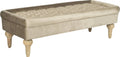 Antique Sage Cocktail Ottoman B335