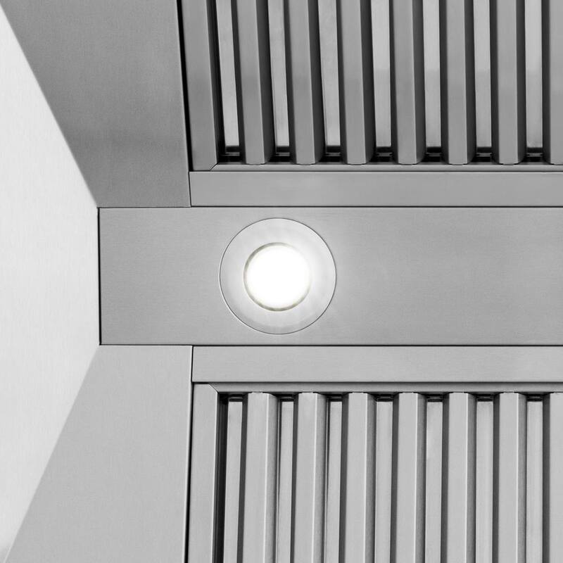 30 in. 400 CFM Ducted Wall Mount Range Hood in Stainless Steel G5050