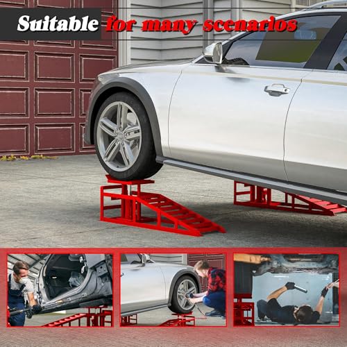 Hydraulic Car Ramps 5T 10000lbs Low Profile Vehicle Ramps N2085