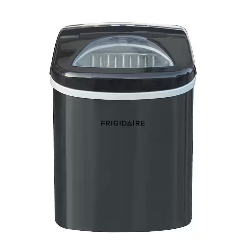 Portable Counter Top Ice Maker in Black Stainless V64099