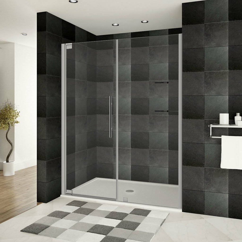 Pivot Shower Door Brushed Nickel Q7961