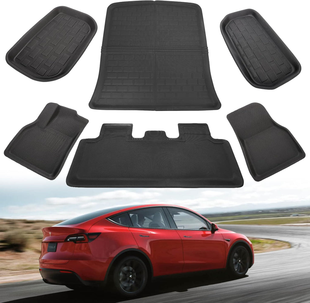 Model Y All Weather 3D TPR Floor Mats N902798