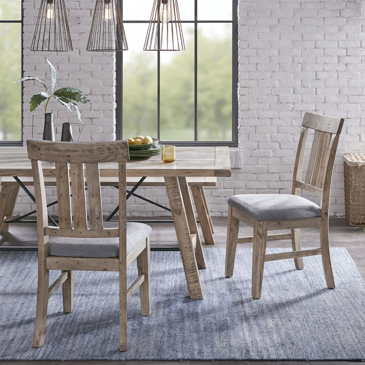 Set of 2 Natural Dining Side Chair N37643