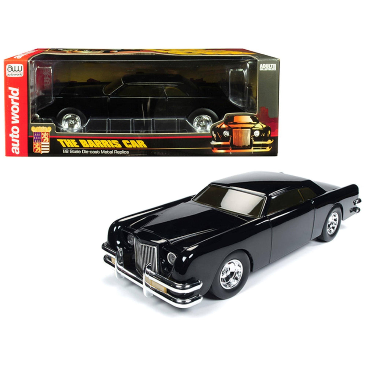 Black Sparkle 1/18 Diecast Model Car X70680