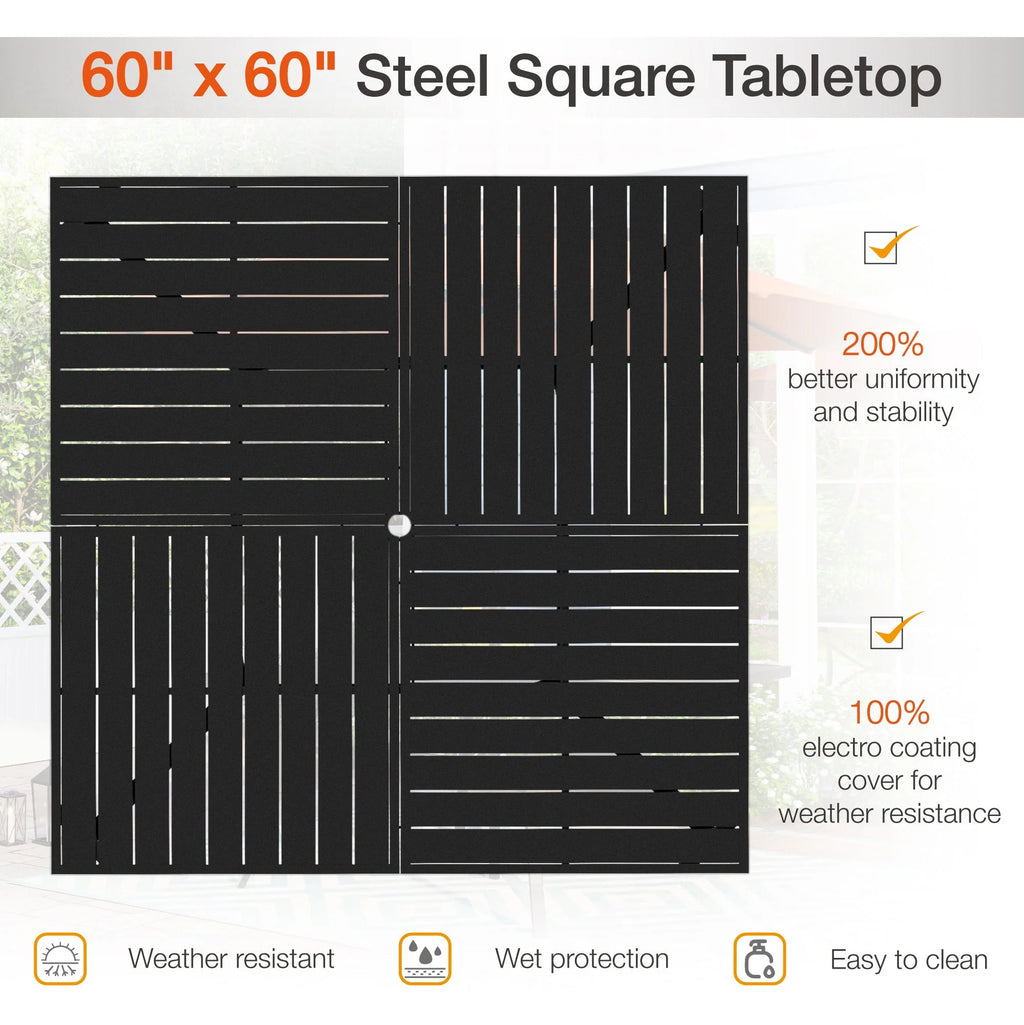 7 Piece Outdoor Patio Dining Set A73013