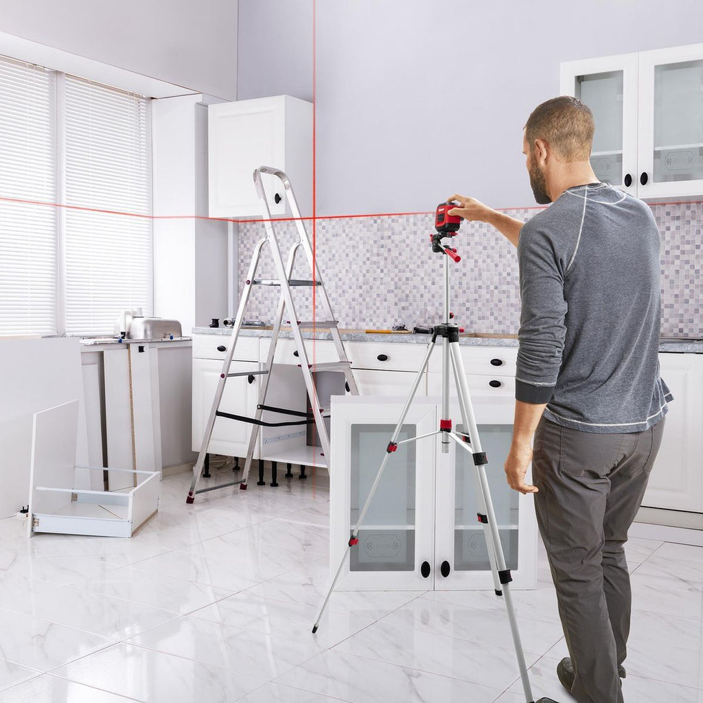 Self-Leveling Cross-Line Laser Level T96242