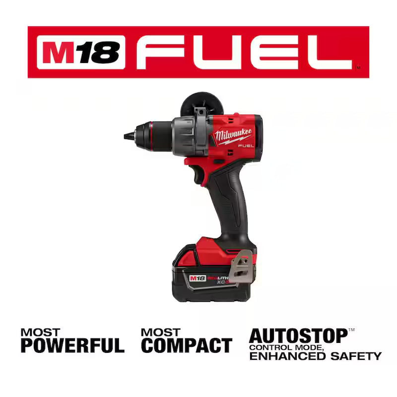 18-Volt Lithium-Ion Brushless Cordless Hammer Drill Driver Kit and Impact Driver E765