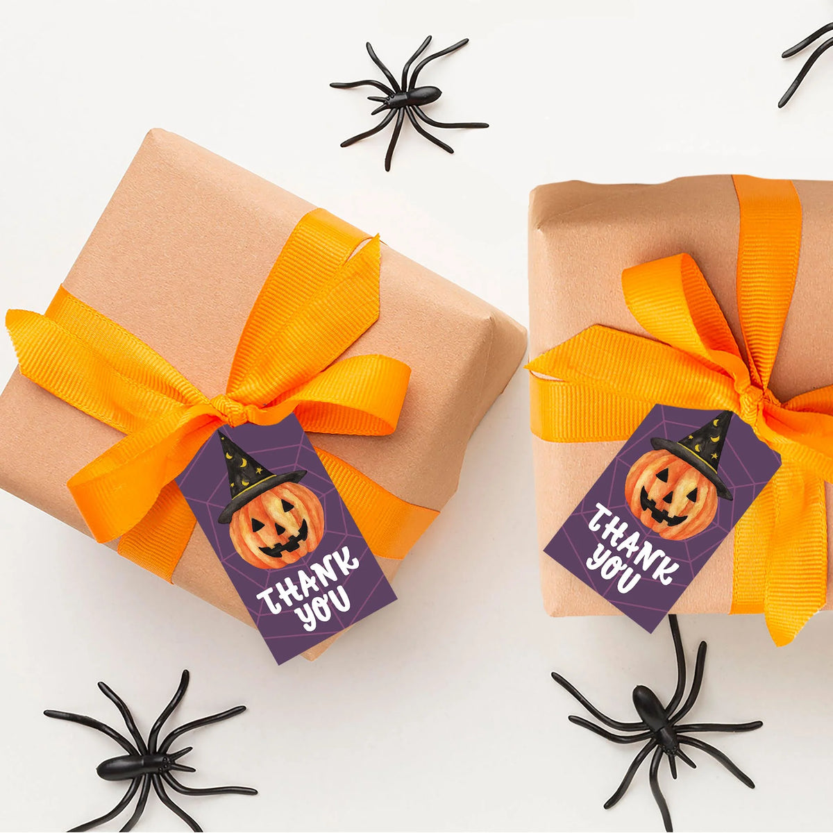 100-Pk Halloween Gift Tags With String V152