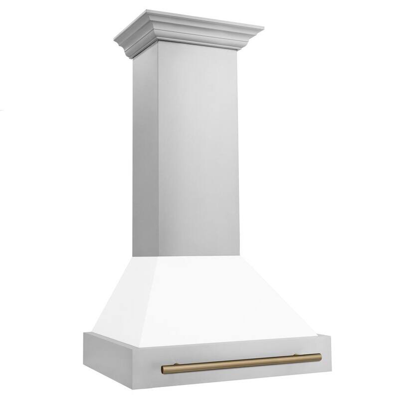 30 in. 400 CFM Ducted Wall Mount Range Hood in Stainless Steel G5050