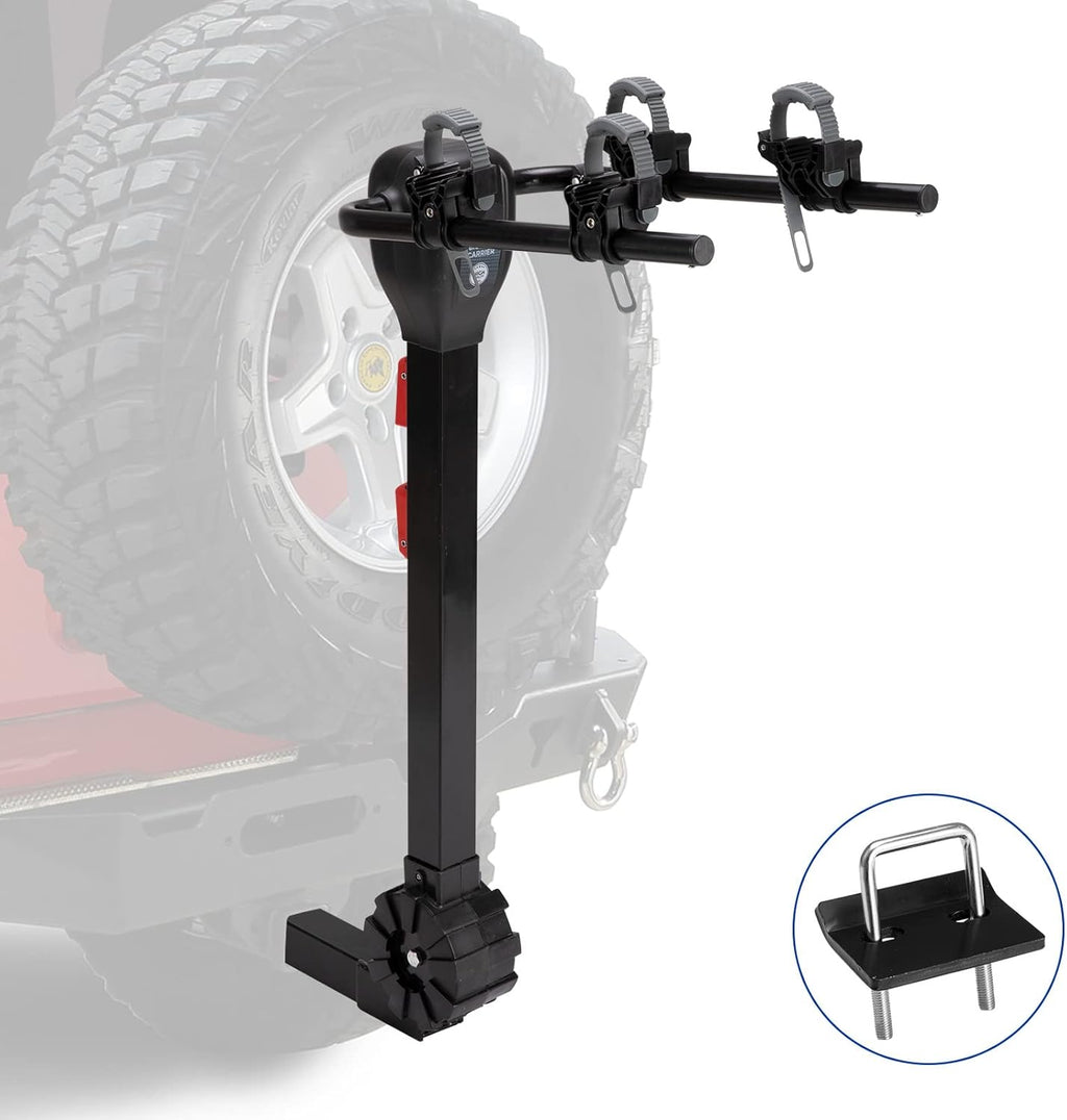 2-Bike Hitch Mount Carrier Rack D45566