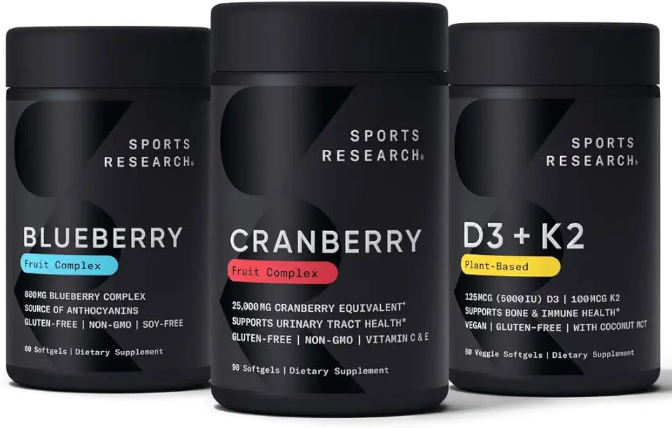 Cranberry Fruit Complex Supplement with Vitamins C & E and Vitamin D3 + K2 Q47646