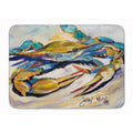 Blue Crab Machine Washable Memory Foam Mat L9722