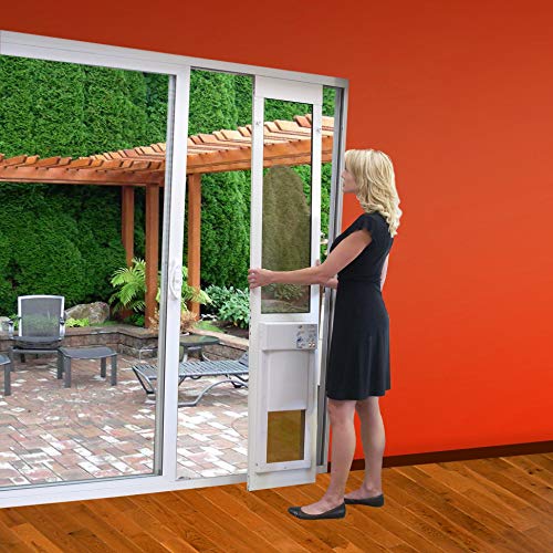Large Electronic Dog Door for Patio Doors N33155