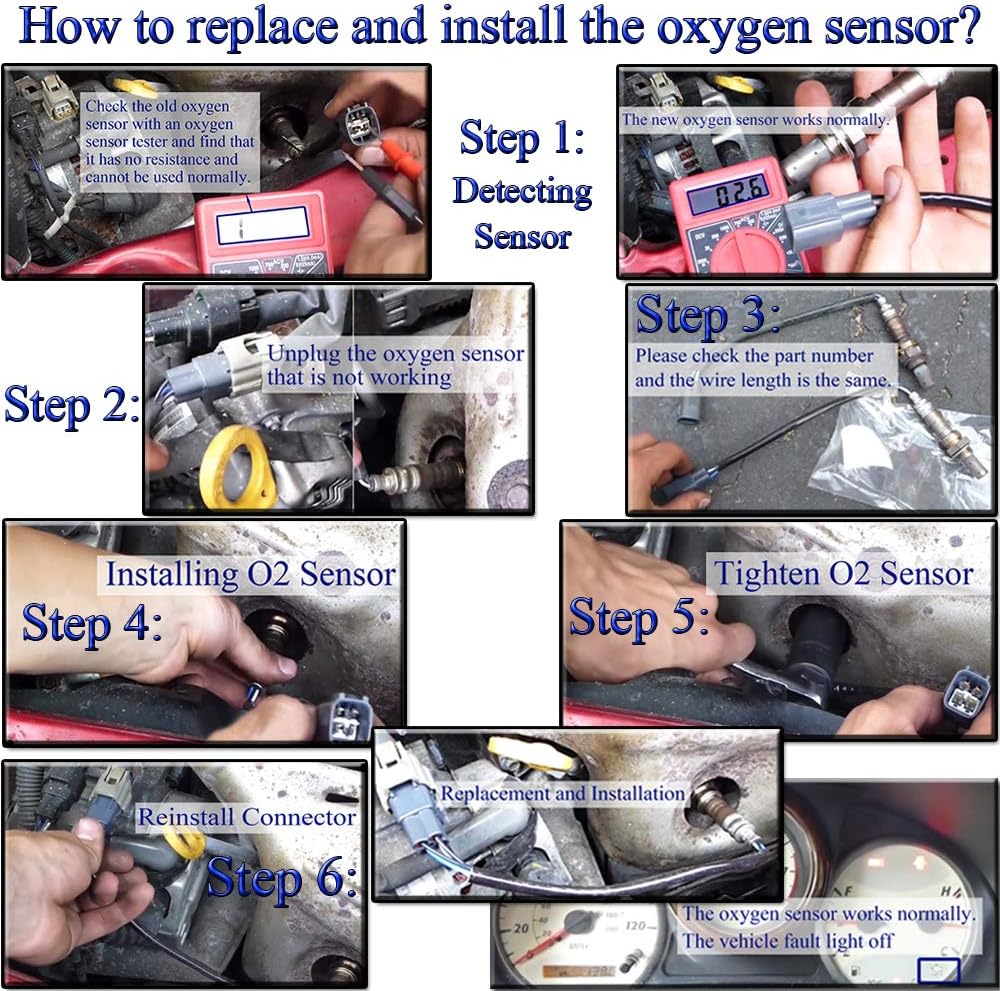 Upstream Oxygen O2 Sensor 1 Pack of 2 K968256