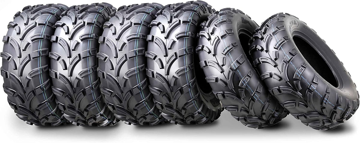 Set of 4 ATV UTV Tires 25x10-12 6PR E9815