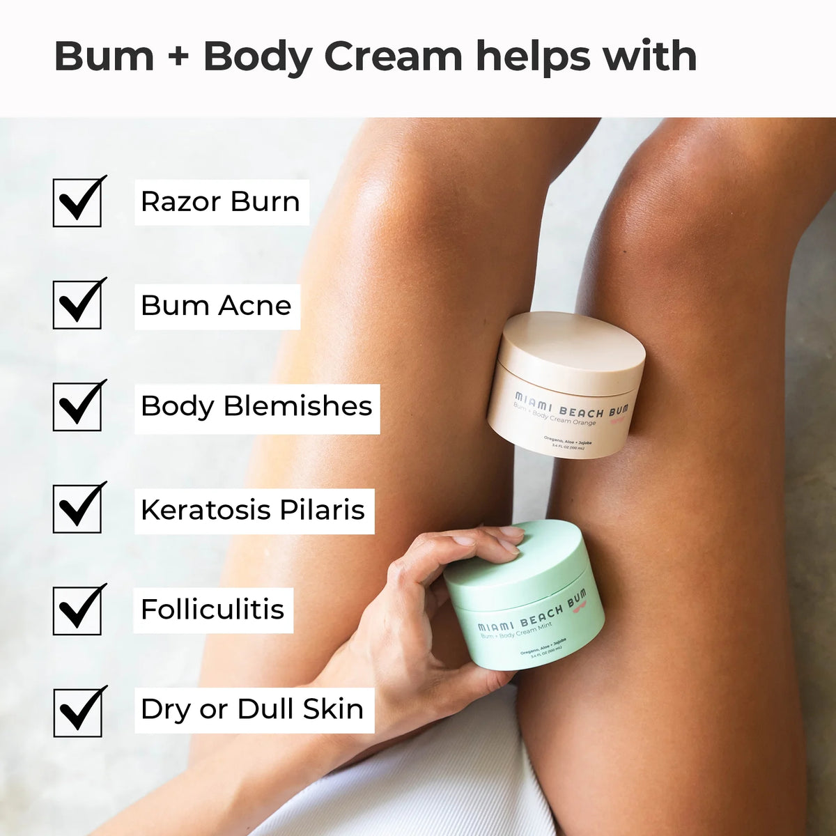 Oregano-powered Bum + Body Cream Kit of 2 Z7877