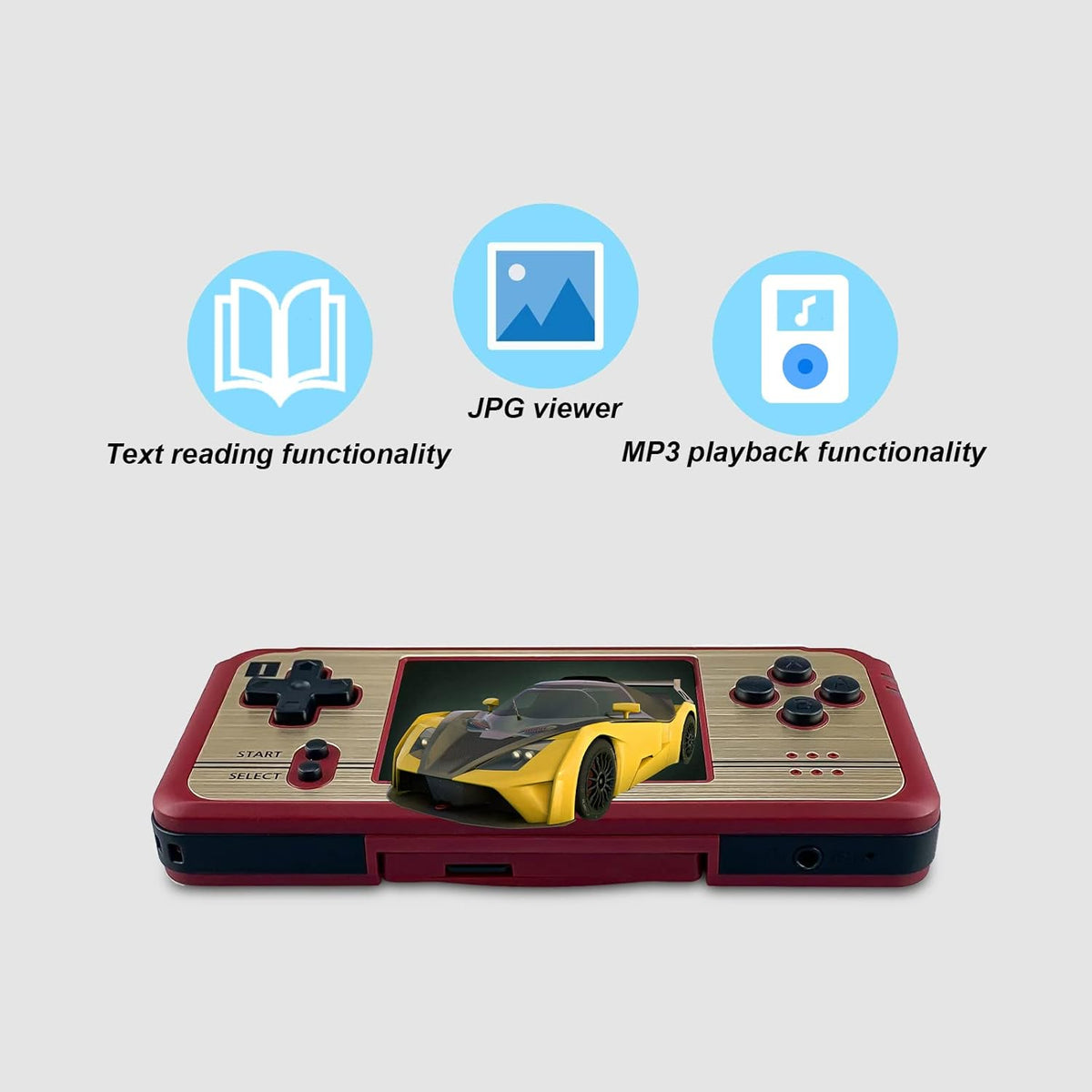 32 Bit Handheld Game Console with 3 inch Screen A4553