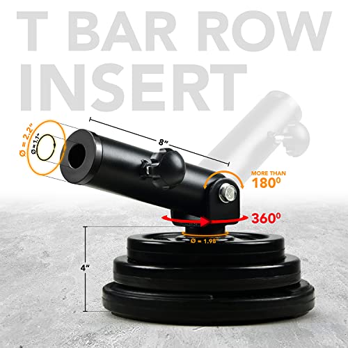 T-Bar Row Landmine Attachment for 1" & 2" Olympic Bars H239322