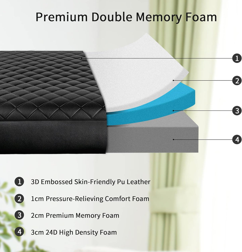 Portable Memory Foam Massage Table with Carrying Case X43007