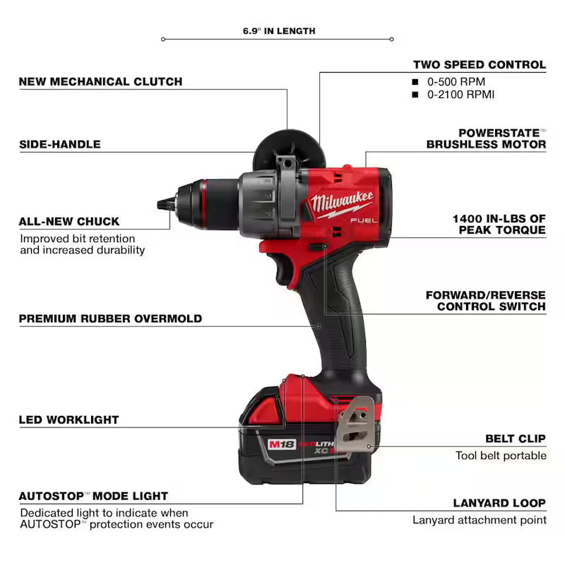 18-Volt Lithium-Ion Brushless Cordless Hammer Drill Driver Kit and Impact Driver E765