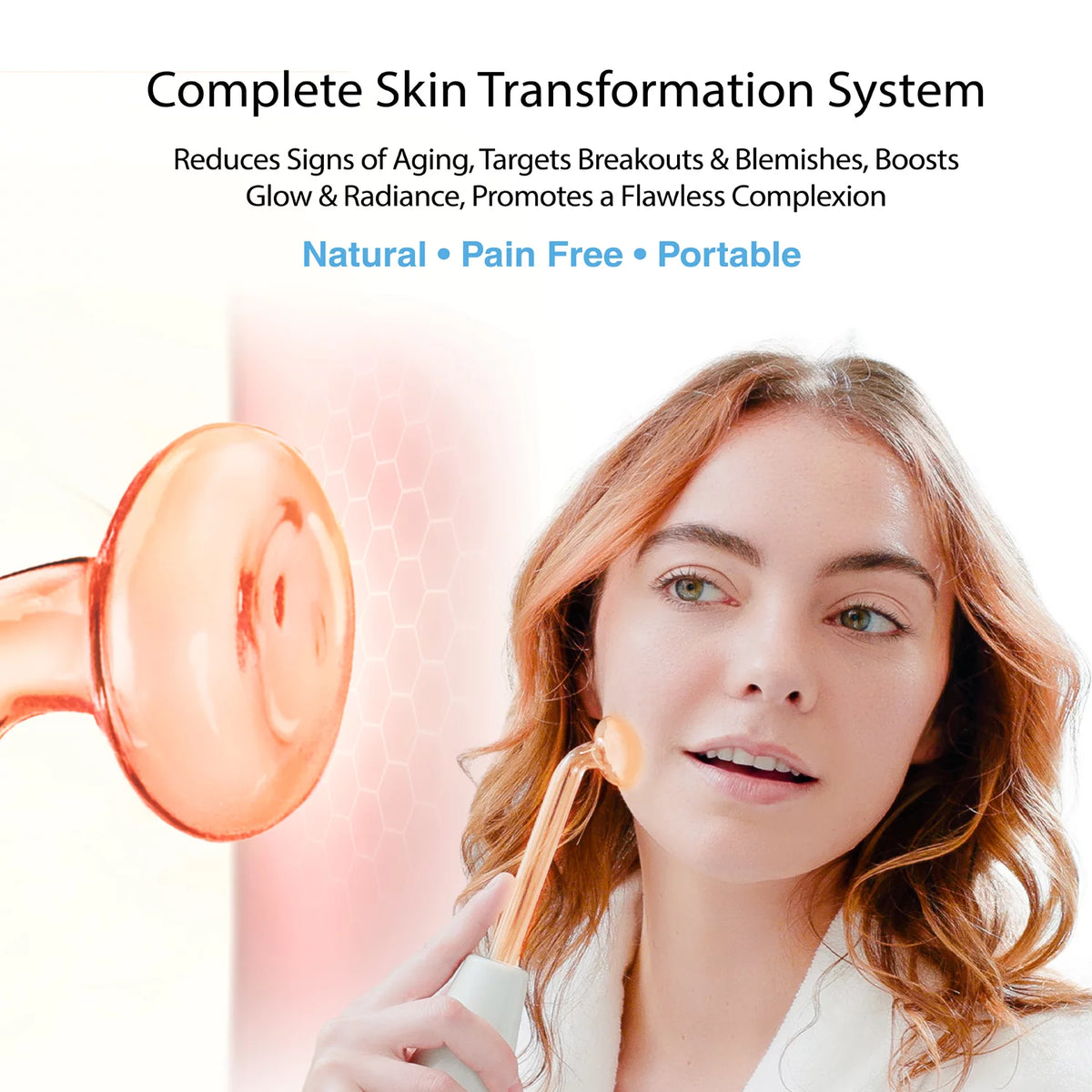Portable Handheld High Frequency Skin Therapy Machine G533