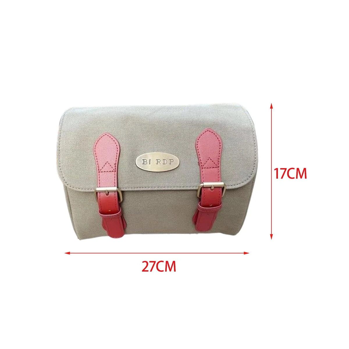 Green Folding Bike Handlebar Phone Holder Front Basket V994