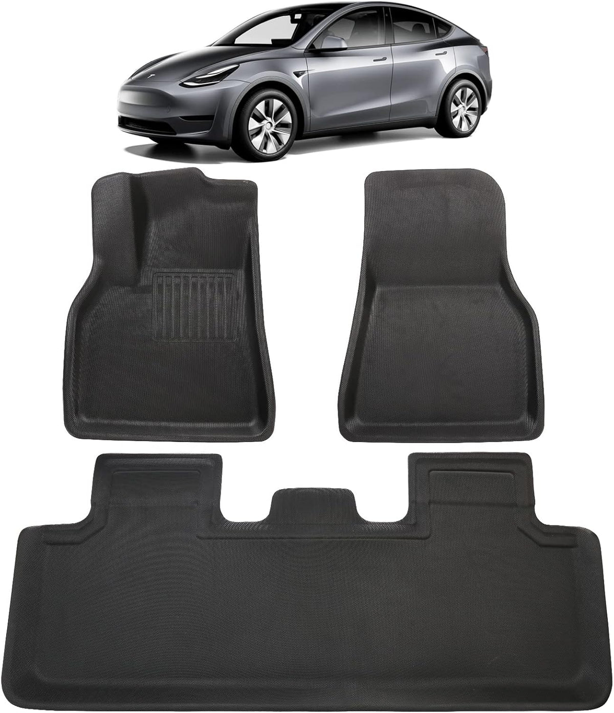 Model Y All Weather 3D TPR Floor Mats N902798