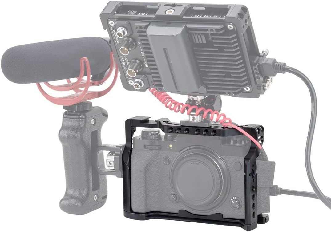 Camera Cage with Arca Swiss QR Plate and NATO Rail E541