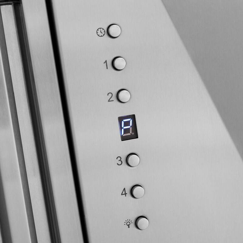 30 in. 400 CFM Ducted Wall Mount Range Hood in Stainless Steel G5050