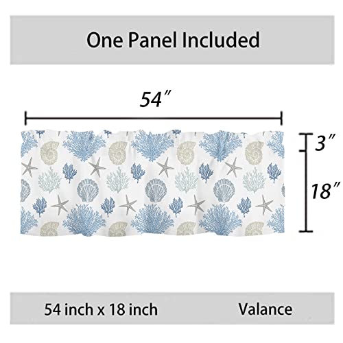 Sage Green Leaf Kitchen Curtains Valances Window Valance Short Topper Rod Pocket Curtain 54x18 Inch Q7683