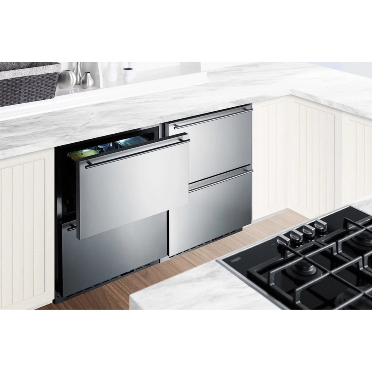 24" Wide Built-In 2-Drawer All-Refrigerator Q4911