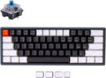 60% Layout Hot-swappable Bluetooth Wireless/USB Wired Mechanical Keyboard with Brown Switch Aluminum Frame D3269