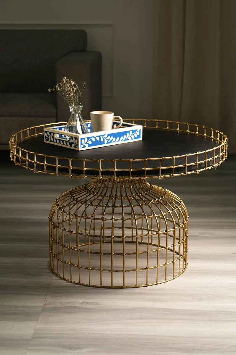 Round Glossy Coffee Table P11618