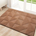 Non-Slip Absorbent Washable Door Mat (59x36 inches, Black) E6219