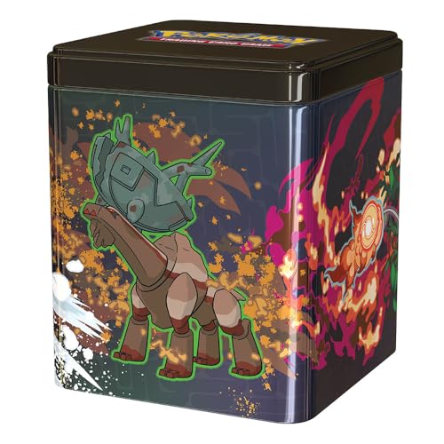 Pokemon TCG Stacking Tin - 3 Packs, Stickers N896