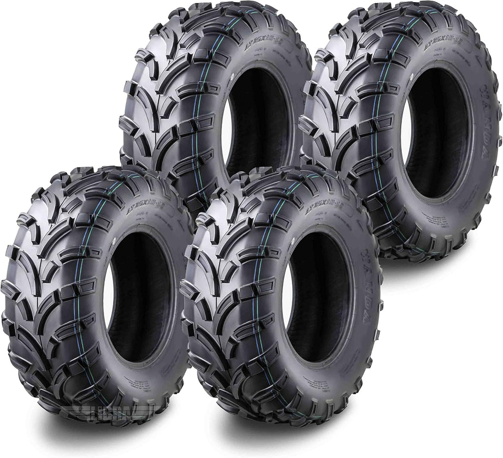 Set of 4 ATV UTV Tires 25x10-12 6PR E9815