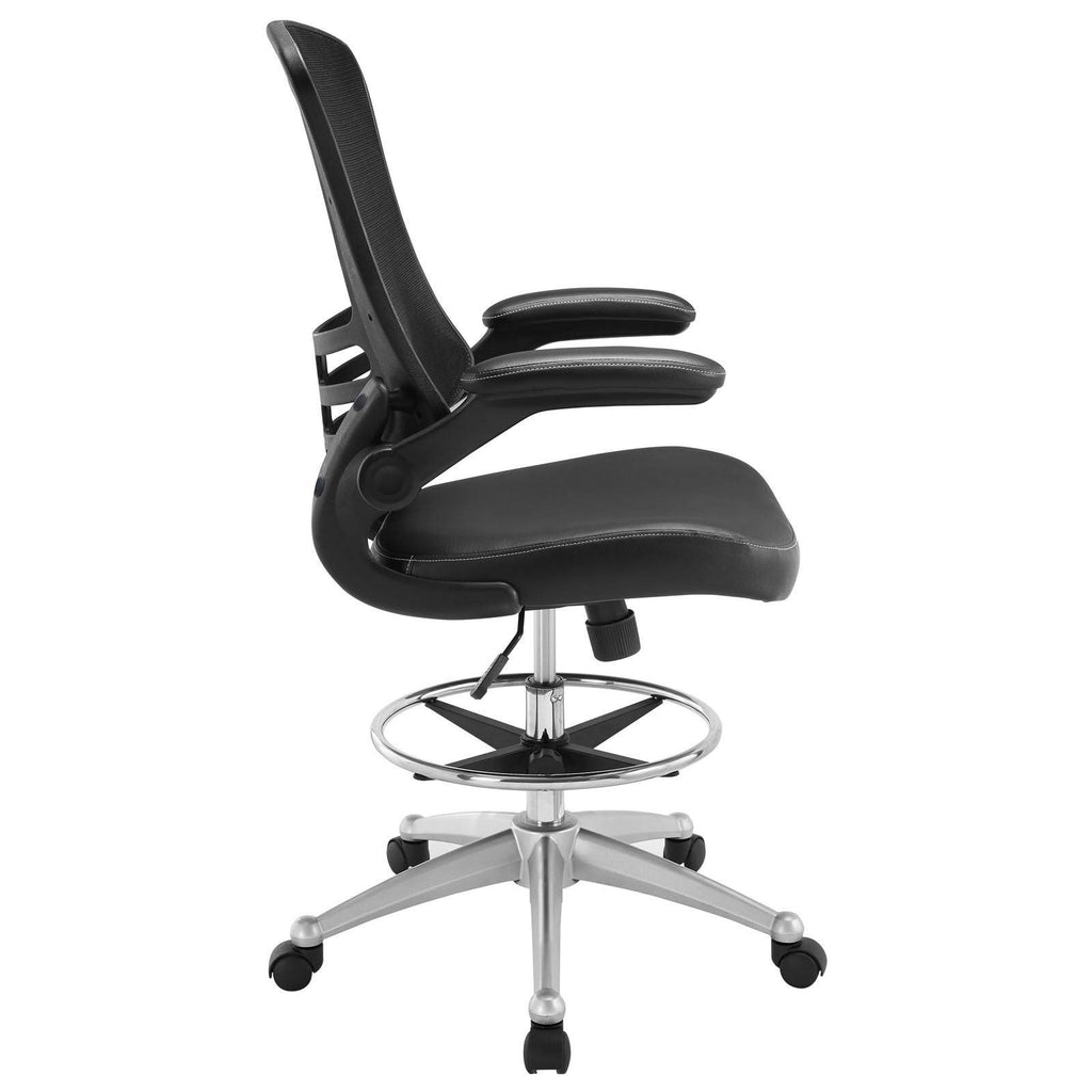 Brown Drafting Chair T612434