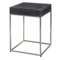 Black Concrete Accent Table J33694