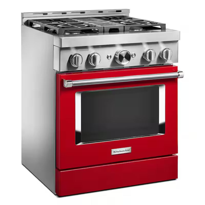 Passion Red Smart Gas Range with True Convection H26793