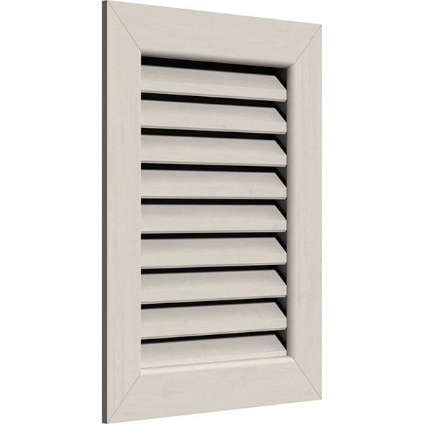 18 inchw x 18 inchh Primed Smooth Western Red Cedar Gable Vent D283834