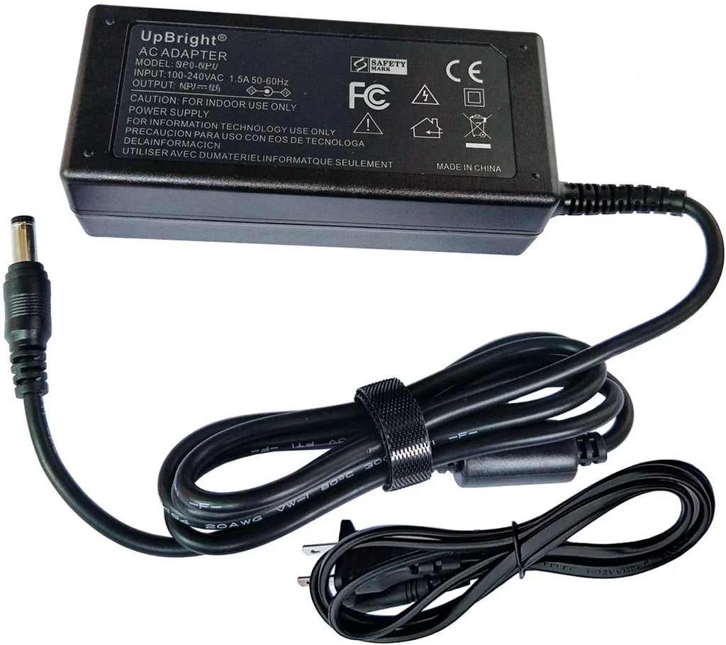 AC / DC Adapter for 19" Touchscreen LCD Monitor Power Supply Cord Q207131